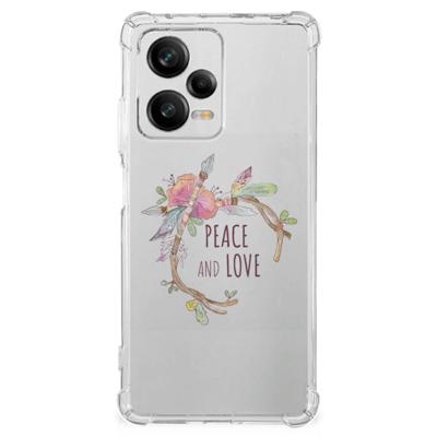 Xiaomi Redmi Note 12 Pro Plus Stevig | Bumper Hoesje | Boho Text