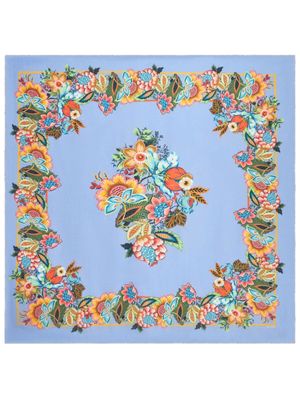 ETRO écharpe à motif cachemire - Bleu