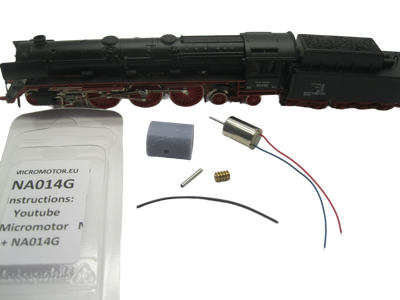 micromotor NA014G motor ombouwset voor Arnold BR 05