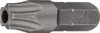 HAZET 5-sterren-bit 2225-40H · 1/4 inch (6,3 mm) zeskant massief · Binnen-5-ster-profiel met tap · SW 40H