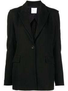 Rosetta Getty blazer à simple boutonnage - Noir