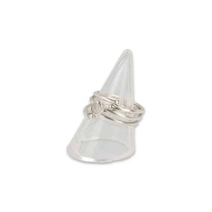 Zilveren Ring 3-in-1 Maansteen Regenboog