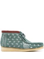 Clarks Originals bottines Wallabee à lacets - Vert