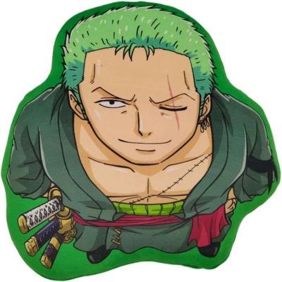 3D Kussen - ONE PIECE - Roronoa Zoro - Microvezel - 40 cm