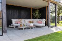 Breeze organische loungeset (L/R) - Naturel/Mokka Breeze organische loungeset (L/R) - Naturel/Mokka