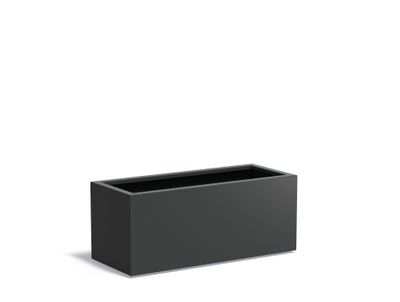 Aluminium plantenbak CARREZ 120x50x50cm.