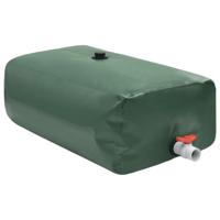 VidaXL Watertank met kraan opvouwbaar 1500 l pvc