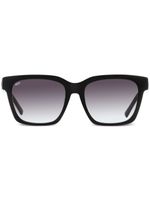 MCM lunettes de soleil 713 SA à monture rectangulaire - Noir