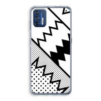 Pop Art #5: Motorola Moto G9 Plus Transparant Hoesje
