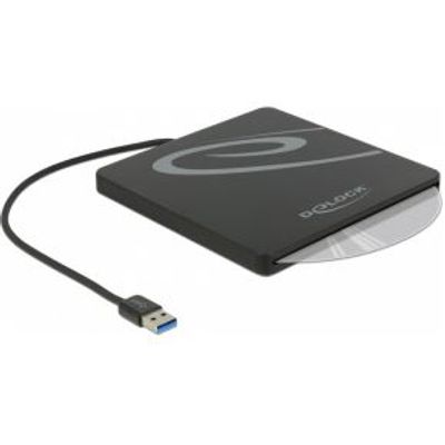 DeLOCK 42604 ODD-behuizing 13,3 cm (5.25 ) SATA III Zwart