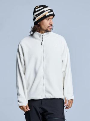 Poederbaas Sherpa Jacket Heren Four Seasons Off White-M Poederbaas Sherpa Jacket Heren Four Seasons Off White-M