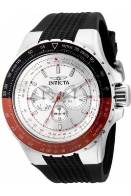 Horlogeband Invicta 33027.01 Rubber Zwart