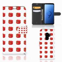 Samsung Galaxy S9 Plus | Book Cover | Paprika Red
