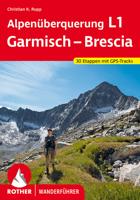 Wandelgids Alpenüberquerung L1 Garmisch - Brescia | Rother Bergverlag