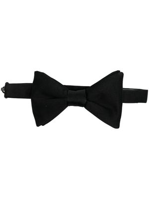 Zegna nœud papillon en soie - Noir