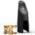 D&apos;Addario Woodwinds HSS1G H-Ligature & Cap voor Sopraansaxofoon (Verguld)