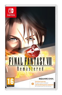Nintendo Switch Final Fantasy VIII Remastered (Code in Box)