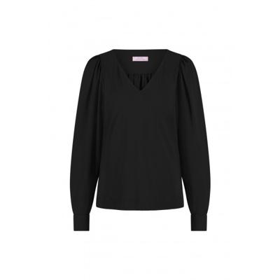 Studio Anneloes - Zwart | Dames | Top | Zwart | XL | regular | Kamst mode