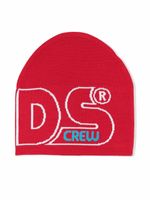 Gcds Kids bonnet à logo imprimé - Rouge