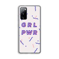 GRL PWR: Samsung Galaxy S20 FE / S20 FE 5G Transparant Hoesje