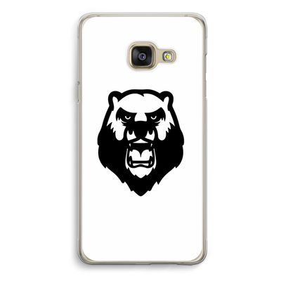 Angry Bear (white): Samsung A3 (2017) Transparant Hoesje