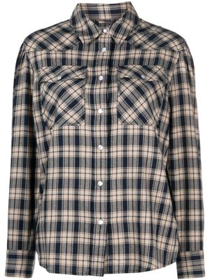 Woolrich chemise en flanelle à carreaux - Tons neutres