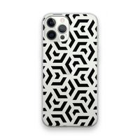 Crazy pattern: iPhone 12 Pro Max Transparant Hoesje