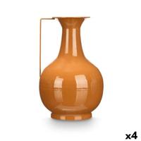 Vaas Gift Decor Tegel Ijzer Klot 24 x 38,5 x 14,8 cm (4 Stuks)