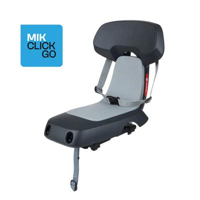 Polisport achterzitje guppy jr. mik-hd donker/lichtgrijs