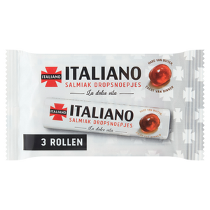 Italiano Salmiak Dropsnoepjes 3 Stuks 99g bij Jumbo