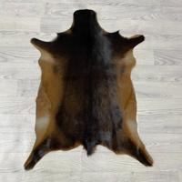 Geitenhuid bruin zwart 90x65cm