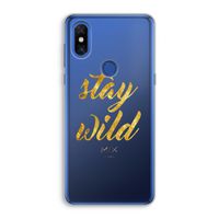 Stay wild: Xiaomi Mi Mix 3 Transparant Hoesje