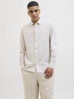 Jack & Jones Jjesummer Shirt Ls Sn 12269315 Overhemd Oxford Tan Stripe Jack & Jones Jjesummer Shirt Ls Sn 12269315 Overhemd Oxford Tan Stripe