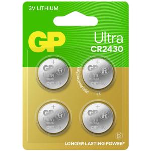 GP Knoopcel CR2430 3 V 4 stuk(s) 275 mAh Lithium Ultra