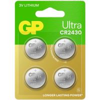 GP Knoopcel CR2430 3 V 4 stuk(s) 275 mAh Lithium Ultra