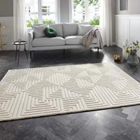 Vloerkleed Mindanao - Creme maat: 230x160cm - materiaal: Polypropyleen - Dekbed-Discounter.nl
