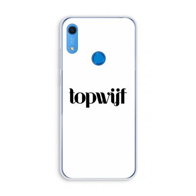 Topwijf Wit: Huawei Y6s Transparant Hoesje