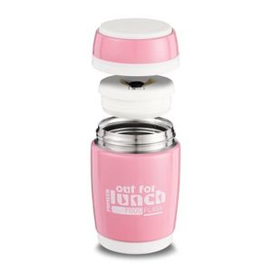 Pioneer - Vacuum Thermos Voedselcontainer 0,38L - Roze - Pioneer