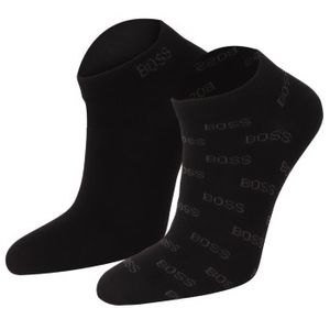 BOSS 2 stuks Allover Printed Ankle Sock