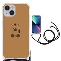 iPhone 14 Stevig | Bumper Hoesje | Baby Hyena
