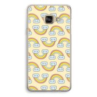 Regenboog: Samsung A3 (2017) Transparant Hoesje