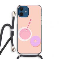 Donut: iPhone 12 mini Transparant Hoesje met koord