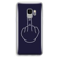 F**k U: Samsung Galaxy S9 Transparant Hoesje