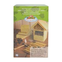 Doe-het-zelf insectenhotel/insecten nestkast 26 cm - Insectenhotel - thumbnail