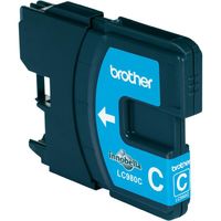 Brother LC-980C inktcartridge 1 stuk(s) Origineel Cyaan - thumbnail