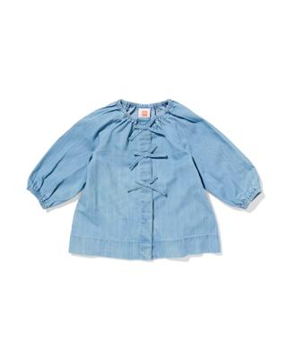 HEMA Babyjurk strepen denim (denim)