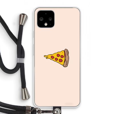 You Complete Me #1: Pixel 4 Transparant Hoesje met koord