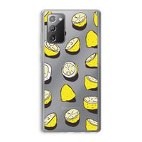 When Life Gives You Lemons...: Samsung Galaxy Note 20 / Note 20 5G Transparant Hoesje