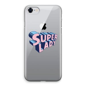 Superlady: iPhone 8 Transparant Hoesje