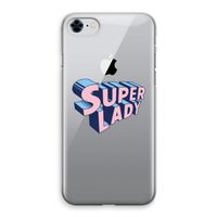 Superlady: iPhone 8 Transparant Hoesje